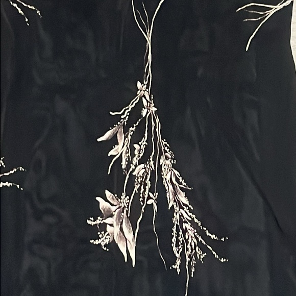 Vintage Jones NY Midi Black Dress - Picture 7 of 16